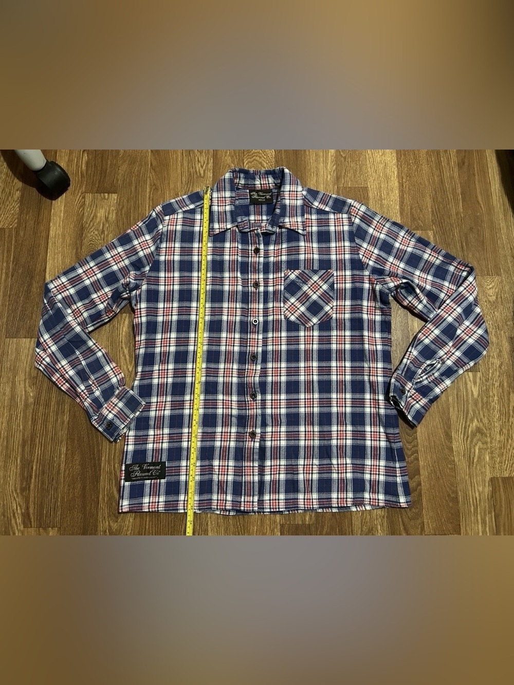 NWOT The Vermont Flannel Co. Women's Plaid Flannel Shirt Size M